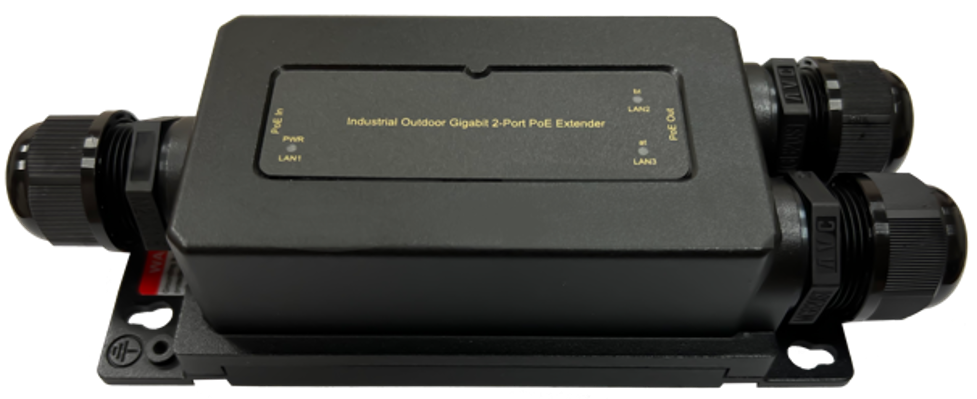 Levelone Industrial Ip67 Poe Bt Extender/repeater - NetzwerK-Repeater - 100 M - Ip67 - Ieee 802.3 - Ieee 802.3ab - Ieee 802.3af - Ieee 802.3at - Ieee