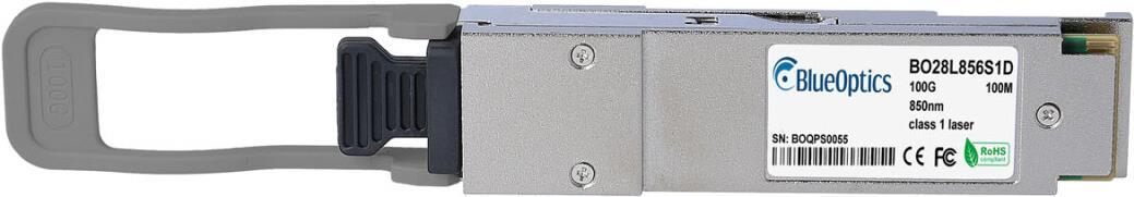 Avago AfbR-89bddz Kompatibler Blueoptics Qsfp28 Transceiver Für Multimode 100 Gigabit Highspeed Datenübertragungen In Glasfaser Netzwerken. Unterstüt