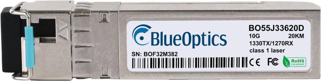 Level One 55113807 Kompatibler Blueoptics Sfp+ Bidi Transceiver Für Singlemode 10 Gigabit Highspeed Datenübertragungen In Glasfaser Netzwerken. Unter