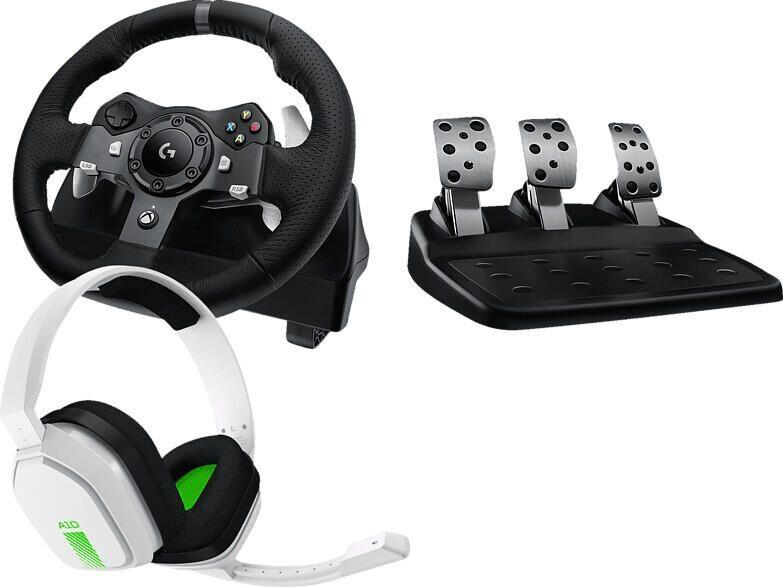 Logitech G920 Driving Force Racing Wheel White (991-000487)