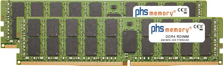 PhS-Memory 128gb (2x64gb) Kit Ram Speicher Kompatibel Mit Apple Macpro 8-Core 3,5ghz (2019) Ddr4 Rdimm 2933mhz Pc4-23400-R (sp468819)