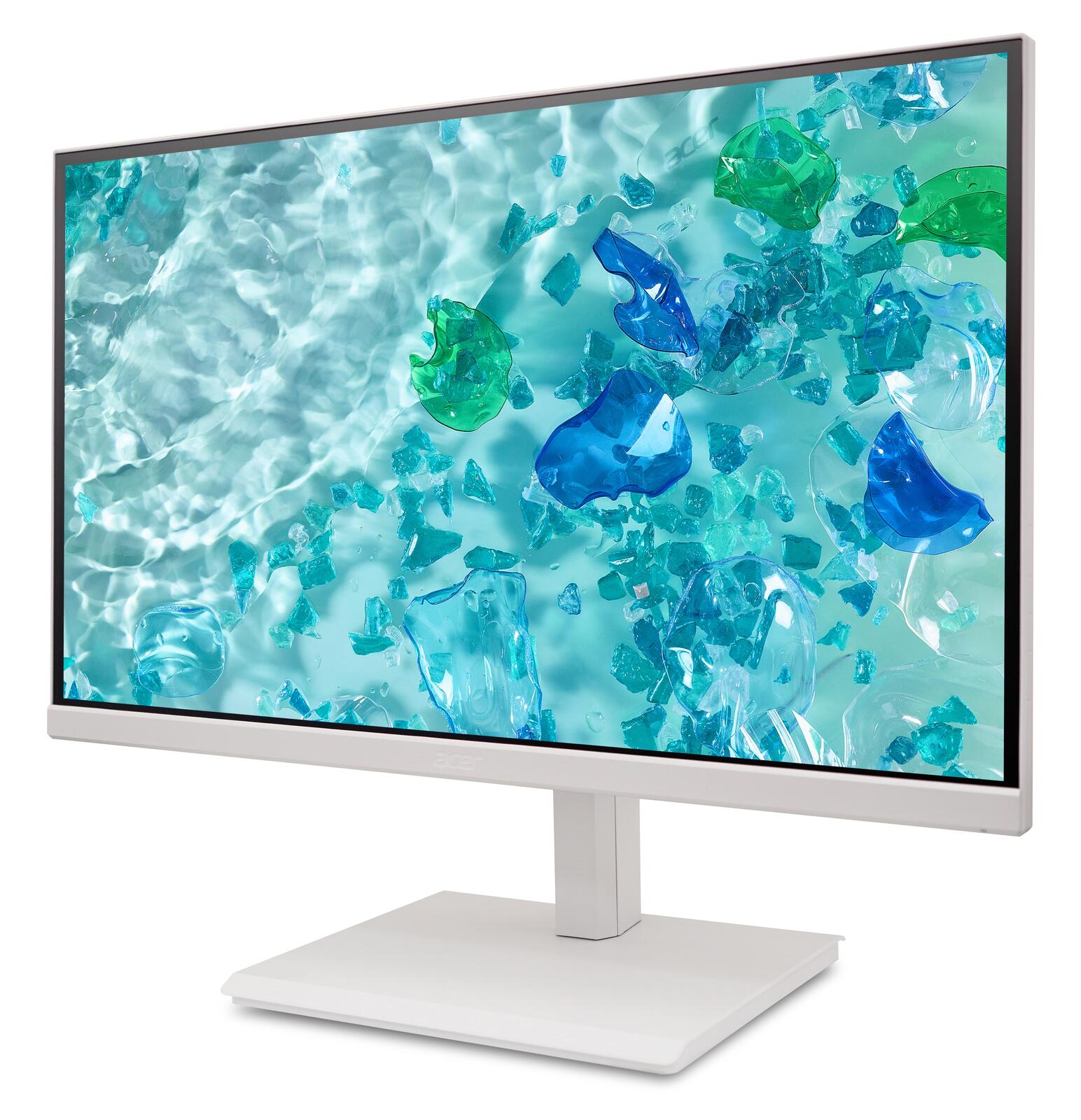 Acer Vero B247ye Monitor 60,5 Cm 23,8 Zoll - FulL-Hd, Ips, 100hz, Hdmi, Displayport, Vga, Usb 3.2 Hub, Lautsprecher [energieklasse E] (um.qb7ee.e29)