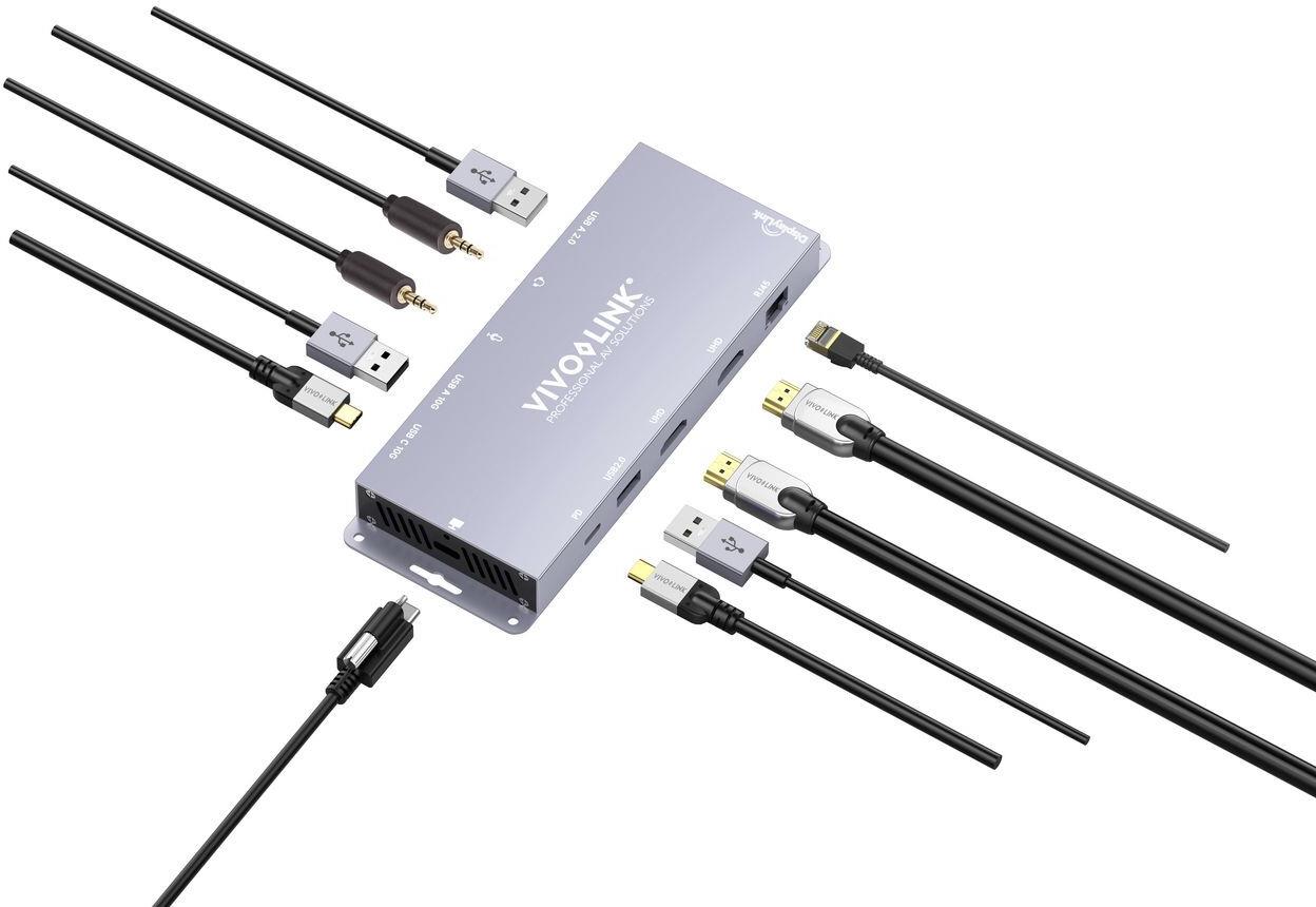 Vivolink Vlusbchub3 UsB-Grafikadapter (vlusbchub3)