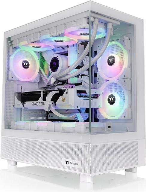 Thermaltake View 270 Tg Argb Snow - Mid Tower - E-Atx - Seitenteil Mit Fenster (gehärtetes Glas) - Keine Spannungsversorgung (ps/2) - Snow - Usb/audi