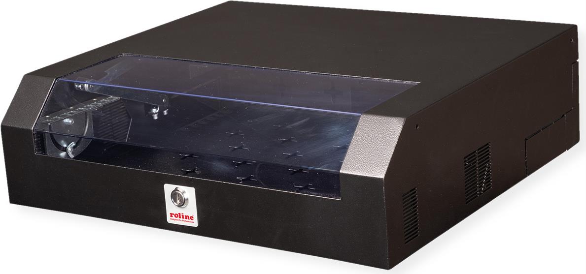 Roline 19 Zoll Wandgehäuse Basic 5 He Kurz Schwarz - Wandgehäuse (26.21.0185)