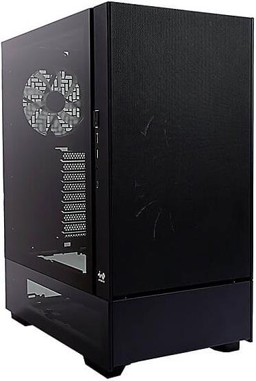 In Win Base Edition - Full Tower - Pc - Gold - Atx - Eatx - Micro Atx - MinI-Itx - Aluminium - Gehärtetes Glas - 16 Cm (iW-CS-MfbasE-Blk)