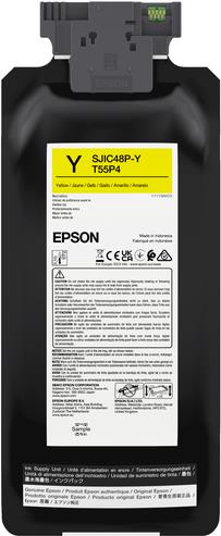 Epson T55p4 - 480 Ml - Gelb - Original - Box - TinteN-Packung - Für Colorworks CW-C8000 (c13t55p440)