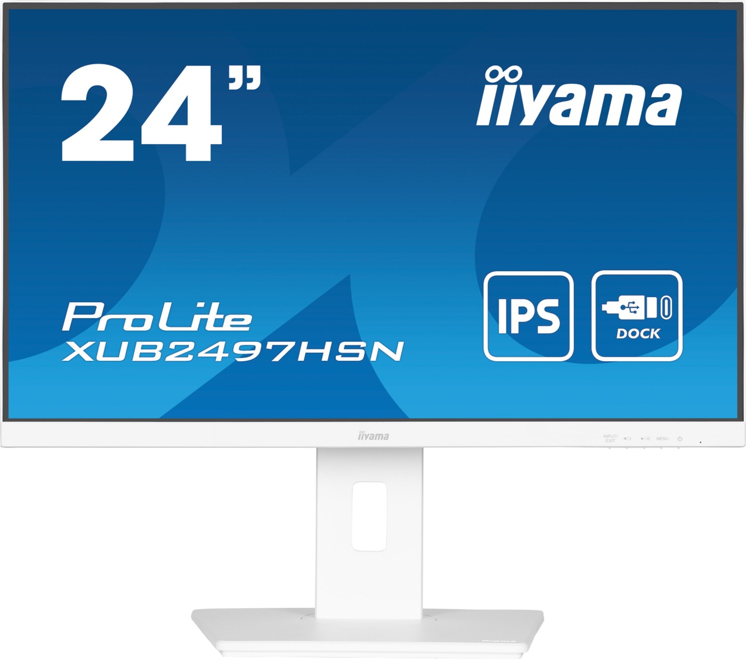 Iiyama Tft Xub2497hsn 60.5cm Ips Wei 24''/1920x1080/hdmi/dp/3xusb/usbc/hoev - Flachbildschirm (tft/lcd) - 24" (xub2497hsN-W1)