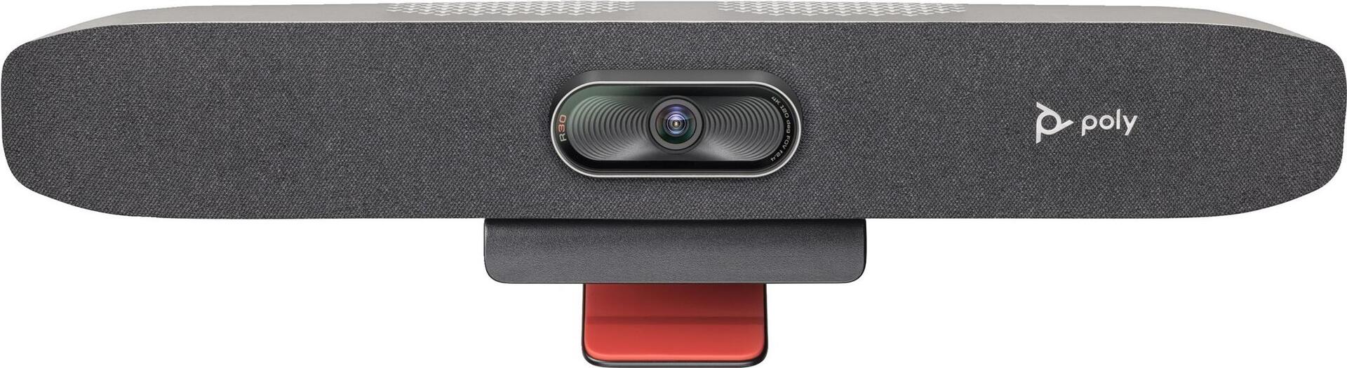 Hp Poly Studio R30 - UsB-Videoleiste - Zoom Certified, Zertifiziert Für Microsoft Teams, Google Meet Certified (9u3t1aa)