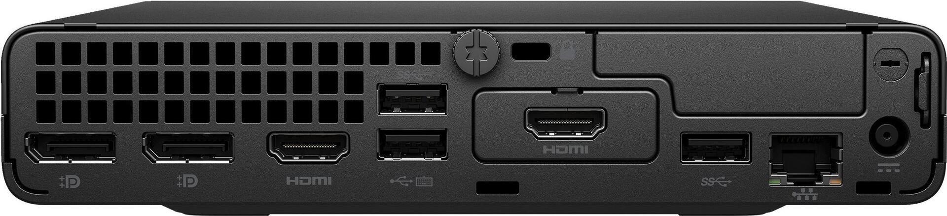 Hp Pro 400 G9 - Mini - Core I7 13700t / 1,4 Ghz - Ram 16gb - Ssd 512gb - Nvme - Uhd Graphics 770 - 1gbe, WI-Fi 6e, Bluetooth 5,3 - Wlan: 802,11a/b/g/