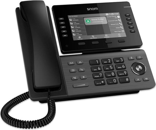 Snom D815 Voip Telefon Sip O. Netzteil - VoiP-Telefon - VoicE-OveR-Ip (4691)