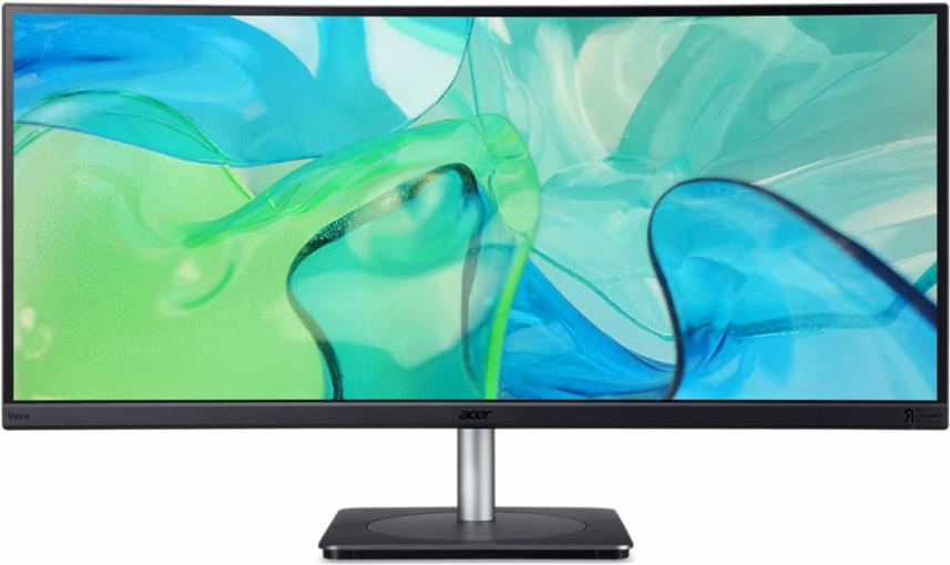 Acer Cb343cur Computerbildschirm 86,4 Cm (34") 3440 X 1440 Pixel Ultrawide Quad Hd Led Schwarz - Silber (um.cb3ee.001)
