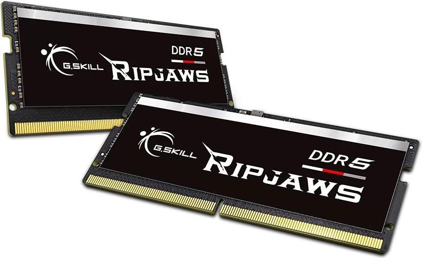 G.skill Ripjaws - Ddr5 - Kit - 32gb: 2 X 16gb - So Dimm 262-Pin - 5600 Mhz / Pc5-44800 - Cl46 - 1,1 V (f5-5600s4645a16gx2-Rs)