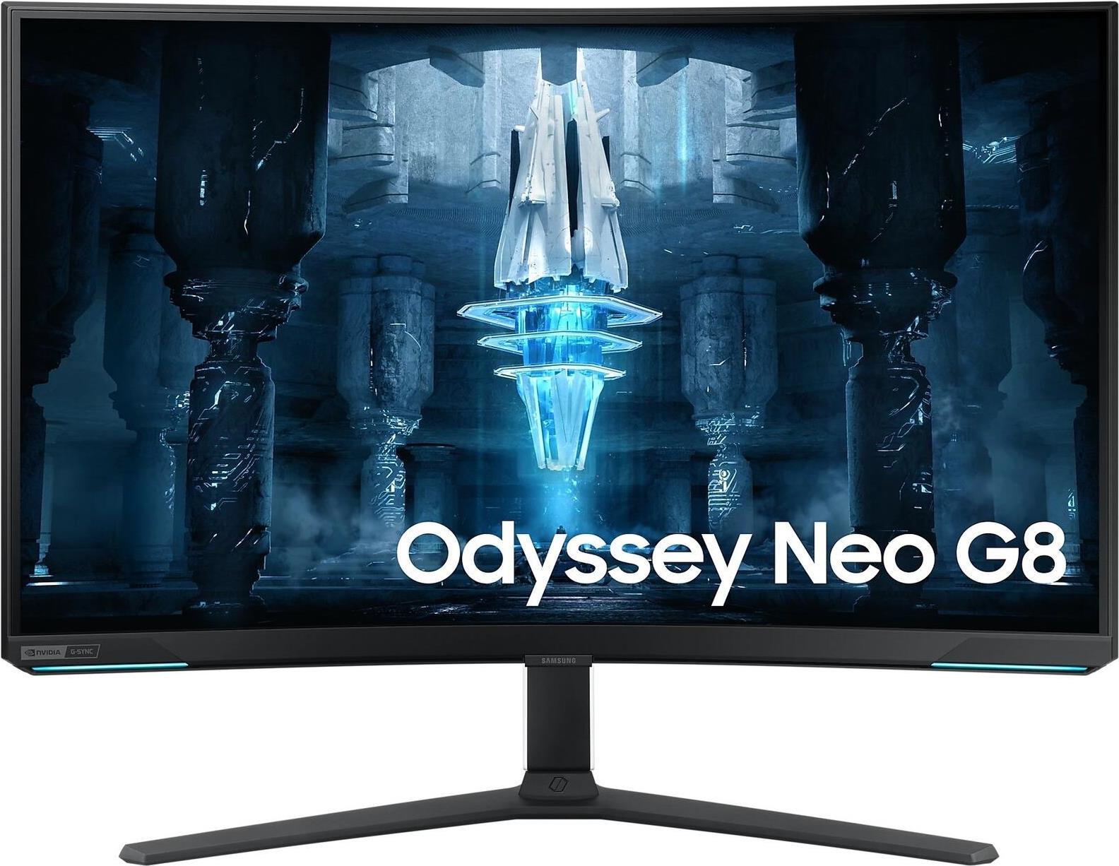Samsung Odyssey Neo G8 - 4k Monitor - 31.5" - 3.840 X 2.160 Pixel - 240 Hz Va 16:9 Reaktionszeit 1 Ms 1.000.000:1 Helligkeit 350 Cd/m² 1.000 R Hdmi D