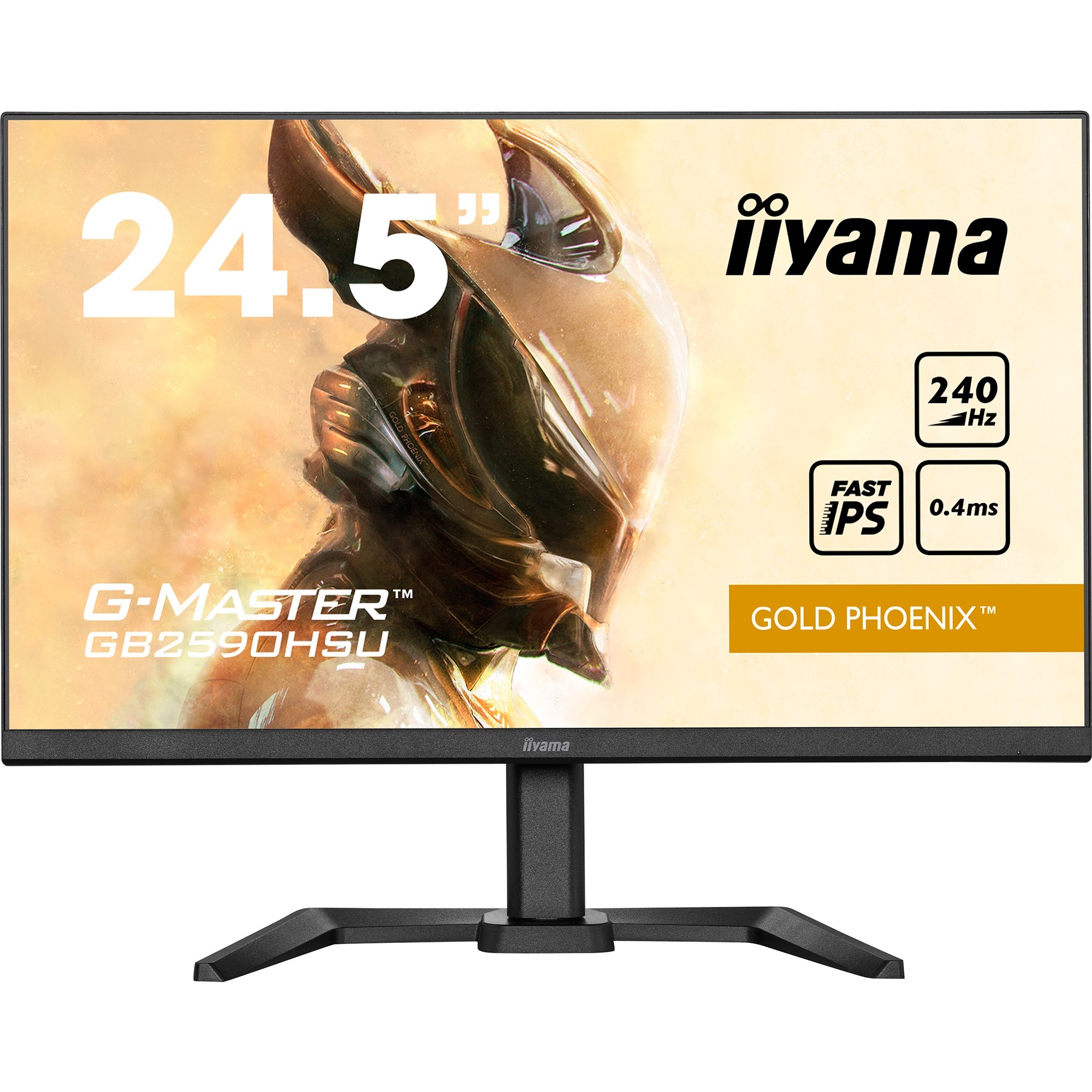 Iiyama Gold Phoenix G-Master Gb2790qsU-B5 GaminG-Monitor - 69 Cm (27" ), Schwarz (matt), Qhd, Amd FreE-Sync Premium, 240 Hz, 240hz Panel [energieklas