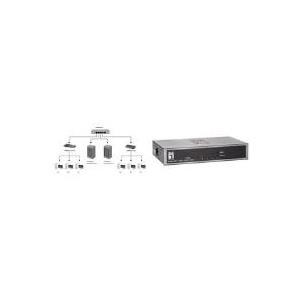 Levelone GeU-0521 - Switch - 4 X 10/100/1000 + 1 X Gigabit Sfp - Desktop, Wandmontierbar (geU-0521)