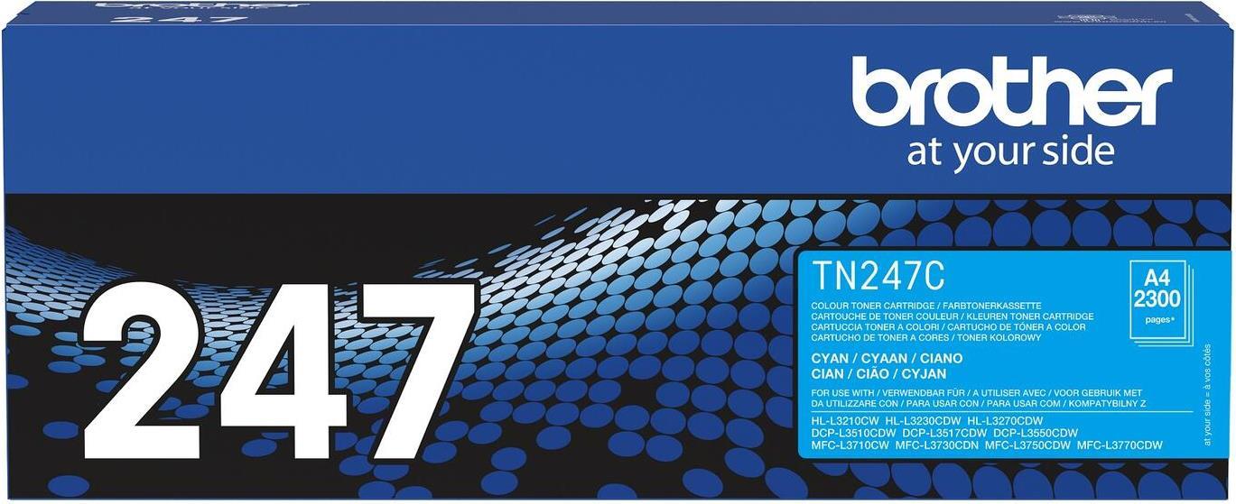 Brother Tn247c - Cyan - Original - Tonerpatrone - Für Brother HL-L3270cdw, MfC-L3750cdw (tn247c)