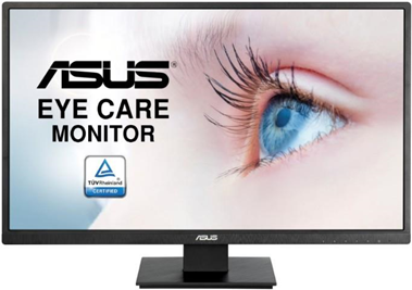 Asus Va279hae - LeD-Monitor - 68,6 Cm (27") - 1920 X 1080 Full Hd (1080p) - Va - 300 Cd/m² - 3000:1 - 6 Ms - Hdmi, Vga - Schwarz (90lm04jI-B02370)