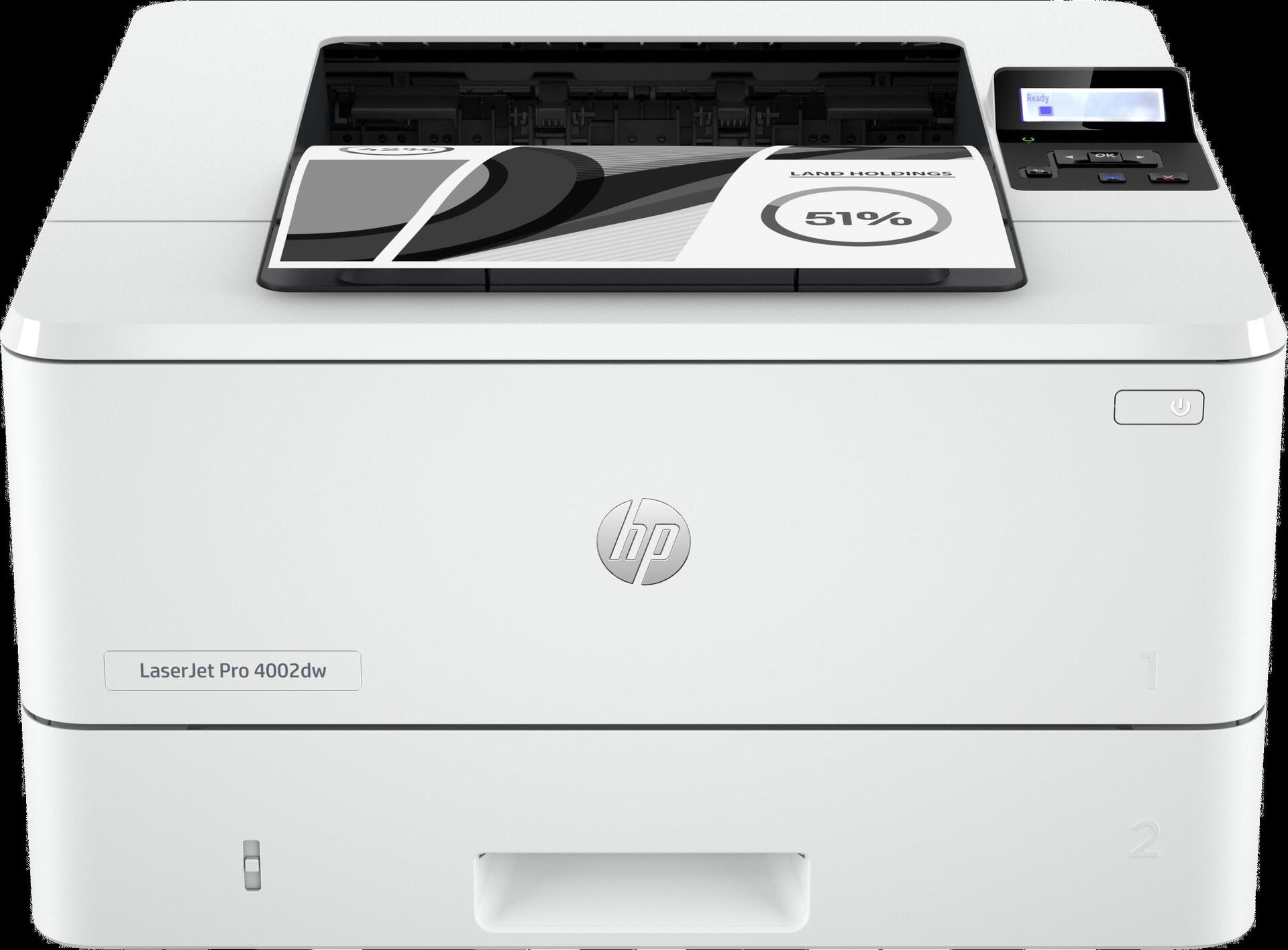 Hp Inc Hp Laserjet Pro 4002dw - Drucker - S/w - Duplex - Laser - A4/legal - 4800 X 600 Dpi - Bis Zu 40 Seiten/min. - Kapazität: 350 Blätter - Usb 2.0