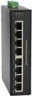Levelone IfP-0801 - Switch - 8 X 10/100 (4 Poe+) - Desktop, An DiN-Schiene Montierbar, Wandmontierbar - Poe+ (126 W) - Gleichstrom