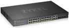 Zyxel Gs1920-24hpv2 - Switch - Smart - 24 X 10/100/1000 (poe+) + 4 X KombI-GigabiT-Sfp + 4 X 10/100/1000 - An Rack Montierbar - Poe+ (375 W) (gs19202