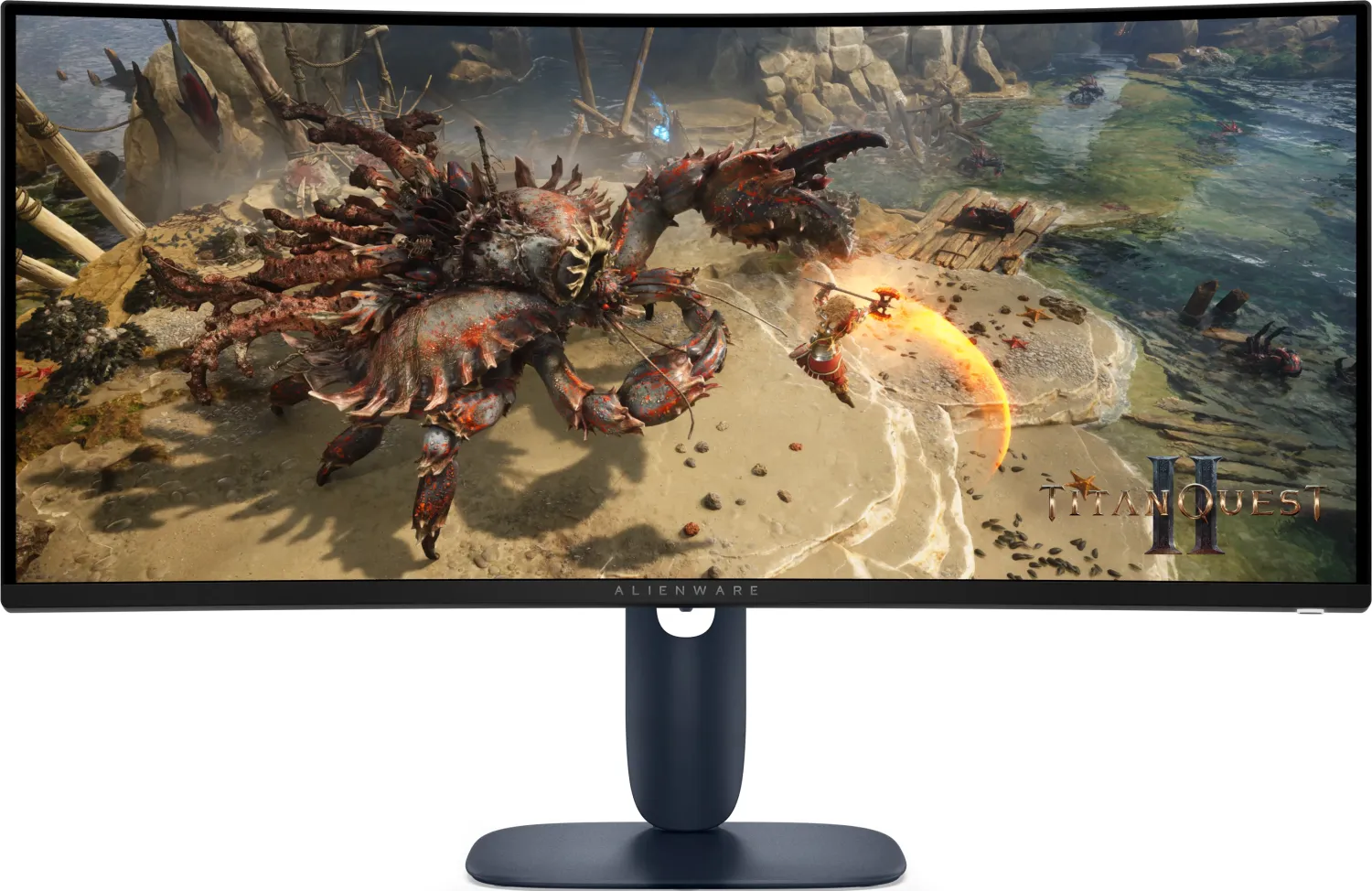 Dell Alienware 34 Gaming Monitor Aw3425dwm - LeD-Monitor - Gaming - Gebogen - 86.43 Cm (34") (gamE-Aw3425dwm)