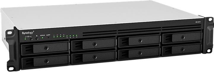 Synology Rackstation Rs1221+ - NaS-Server - 8 Schächte - Rack - Einbaufähig - Sata 6gb/s - Raid 0, 1, 5, 6, 10, Jbod - Ram 4gb - Gigabit Ethernet - I