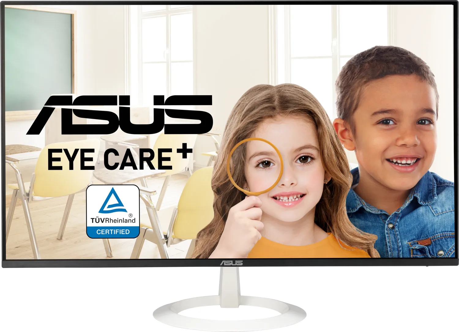 Asus Vz27ehF-W - LeD-Monitor - 68.6 Cm (27") - 1920 X 1080 Full Hd (1080p) @ 100 Hz - Ips - 250 Cd/m² - 1300:1 - 1 Ms - Hdmi [energieklasse D] (90lm0