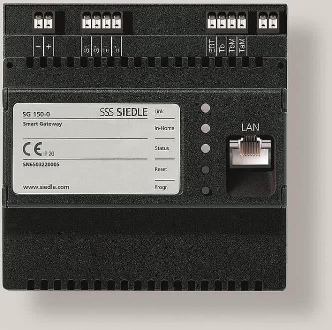 Siedle Sg 150-0 Smart Gateway SchnitT- Stelle IN-HomE-Bus Und IP-Netzw. (210007449-00)