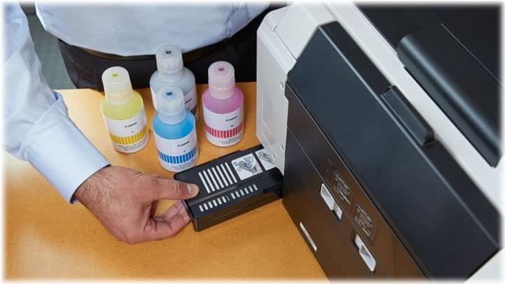 Canon Maxify Gx7050 - Multifunktionsdrucker - Farbe - Tintenstrahl - Refillable - Legal (216 X 356 Mm)/a4 (210 X 297 Mm) (original) - A4/legal (medie