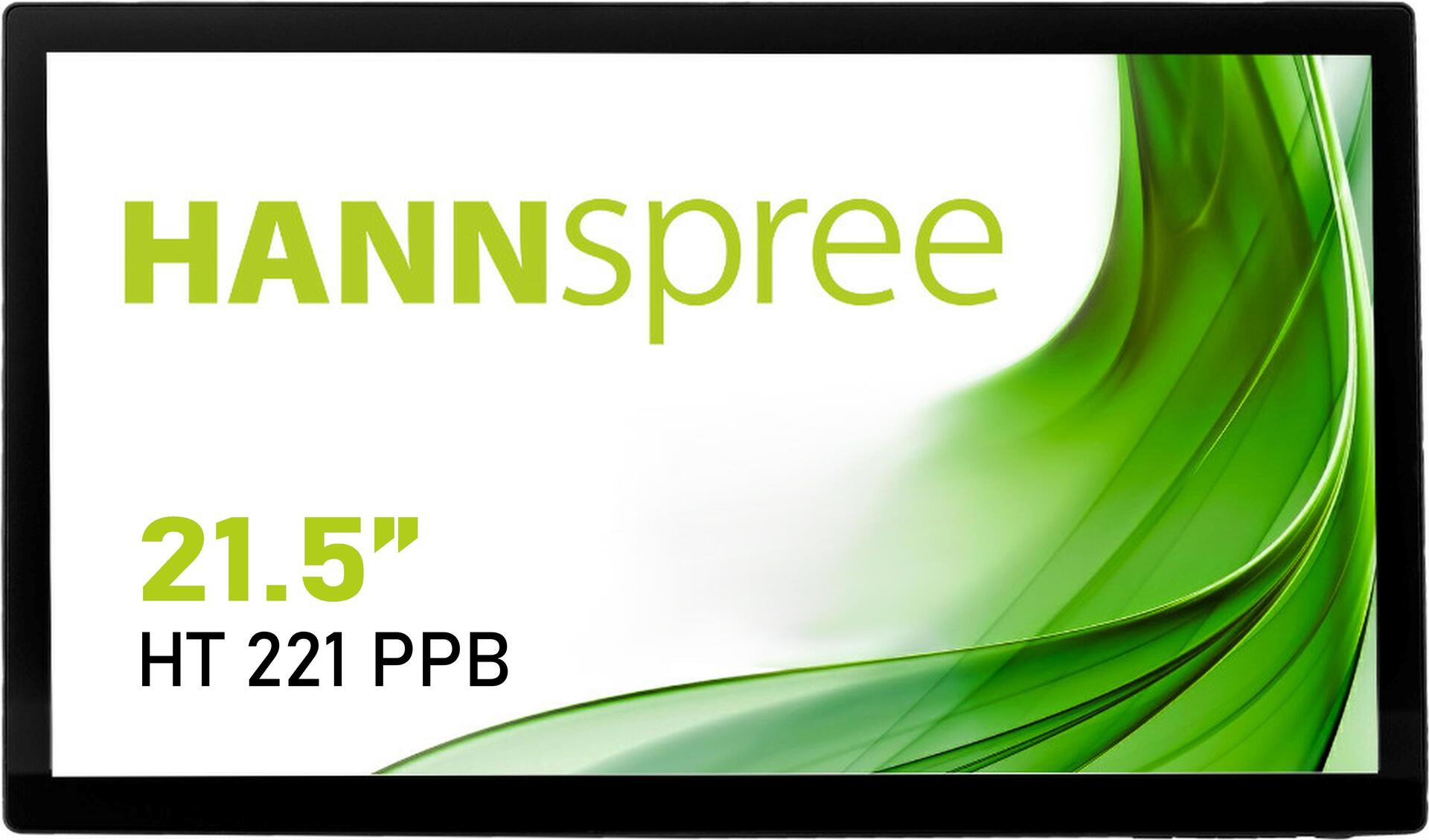 Hannspree Ht 221 Ppb 54,6 Cm (21.5" ) 1920 X 1080 Pixel Multitouch Schwarz [energieklasse D] (ht221ppb)