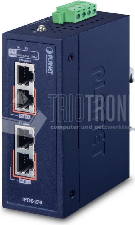 Planet IpoE-270 - 2.5 Gigabit Ethernet - 5 Gigabit Ethernet - Schnelles Ethernet - Gigabit Ethernet - 10,100,1000,2500,5000 Mbit/s - Ieee 802.3,ieee