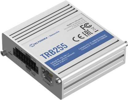 Teltonika Trb255 - Gateway - 100mb Lan, RS-232, RS-485 - Lte - 4g - Gleichstrom (trb255000000)