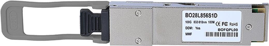 Blueoptics Bo28l856s1D-Bo NetzwerK-TransceiveR-Modul 100 Mbit/s Qsfp28 850 Nm (bo28l856s1D-Bo)