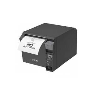 Epson Tm T70ii - Belegdrucker - Thermozeile - 8 Cm Rolle - 180 Dpi - Bis Zu 250 Mm/sek. - Usb 2.0, Seriell - Cutter - Dunkelgrau