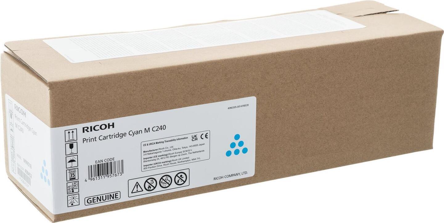 Ricoh M C240 - Cyan - Original - Tonerpatrone - Für Ricoh M C240fw (408452)