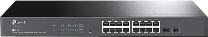 TP-Link Jetstream TL-Sg2218 - V1 - Switch - Smart - 16 X 10/100/1000 + 2 X Sfp - An Rack Montierbar (tL-Sg2218)
