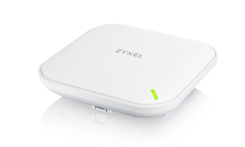 Zyxel True Wifi 6 Ax1800 WlaN-Ap (802.11ax DuaL-Band), 1,77 Gbit/s Mit Odfma Und Dual 2x2 MU-MimO-Antenne, Verwaltbar Über Nebula App/cloud Oder Stan