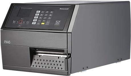 Honeywell Px45a 12 Punkte/mm (300dpi), Disp. (farbe), Rtc, Ethernet, MultI-If Etikettendrucker, Thermotransfer, 12 Punkte/mm (300dpi), Medienbreite (