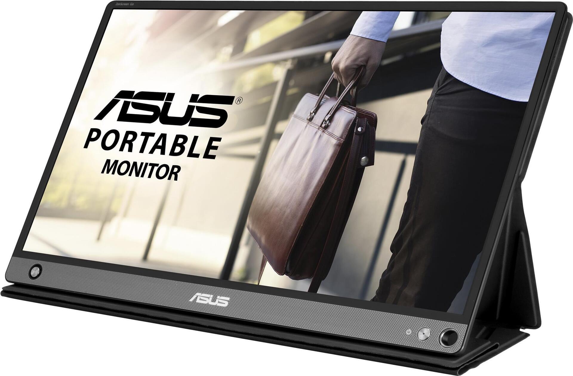 Asus Zenscreen Go Mb16ahp - LcD-Monitor - 39,6 Cm (15.6") - Tragbar - 1920 X 1080 Full Hd (1080p) - Ips - 250 Cd/m² - 700:1 - Micro Hdmi, UsB-C - Lau