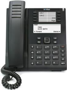Mitel Mivoice 6910 Ip Phone - VoiP-Telefon Mit Rufnummernanzeige - Dreiweg Anruffunktion - Sip - 8 Leitungen