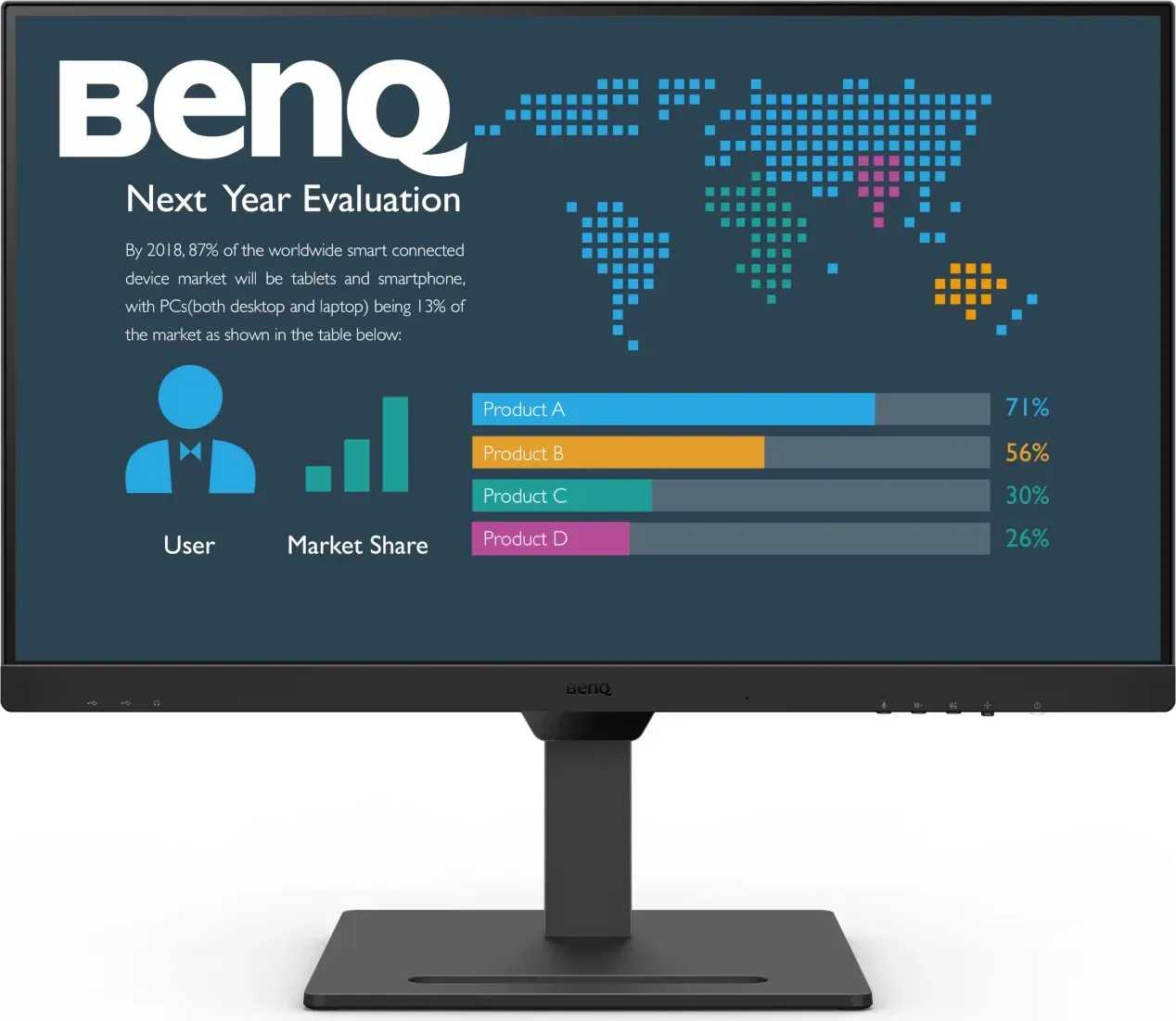 Benq Bl3290qt Computerbildschirm 80 Cm (31.5") 2560 X 1440 Pixel Quad Hd Led Schwarz (9h.llmla.tpe)