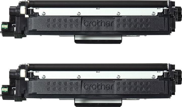 Brother Tn247bk Twin - 2eR-Pack - Hohe Ergiebigkeit - Schwarz - Original - Tonerpatrone - Für Brother DcP-L3510, L3517, L3550, HL-L3270, L3290, MfC-L