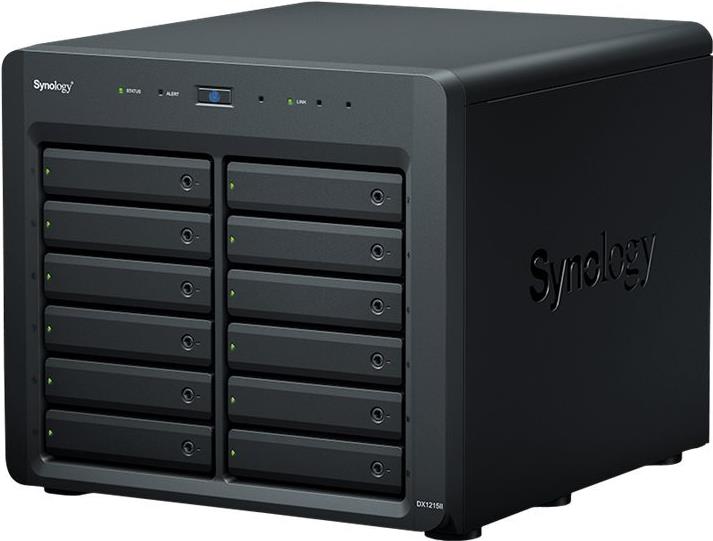 Synology Dx1215ii - FestplatteN-Array - 12 Schächte (satA-600) - Infiniband (extern) (dx1215ii )