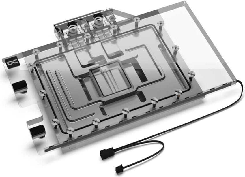 Alphacool Aurora - Wasserblock - Acryl - Kupfer - Transparent - 1/4" - 3-Polig - Gpu (13749)