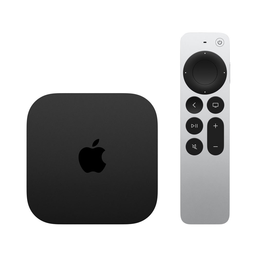 Apple Tv 4k (wI-Fi + Ethernet) - 3. Generation - AV-Player - 128gb - 4k Uhd (2160p) - 60 Bps - Hdr (mn893fd/a)