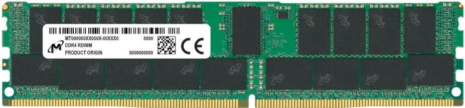 Micron Ddr4 Rdimm 64gb 2rx4 3200 Cl22 1.2v Ecc (mta36asf8g72pZ-3g2f1r)