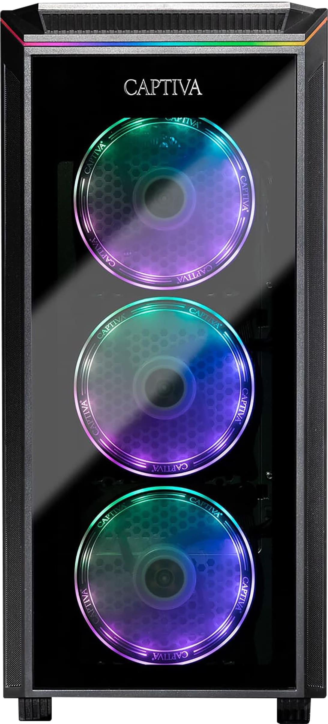 Captiva 70493 Desktop Amd Ryzen™ 7 7700x 16 Gb Ddr5-Sdram 1 Tb Ssd Nvidia Geforce Rtx 3060 Windows 11 Home Pc Schwarz (70493)