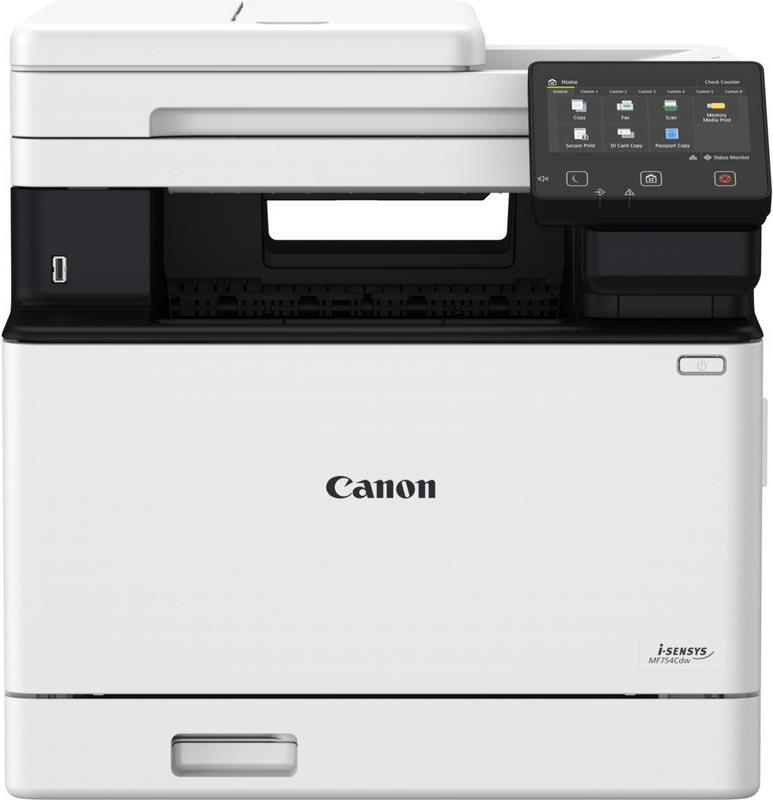 Canon I-Sensys Mf754cdw - Multifunktionsdrucker - Farbe - Laser - A4 (210 X 297 Mm), Legal (216 X 356 Mm) (original) - A4/legal (medien) - Bis Zu 33