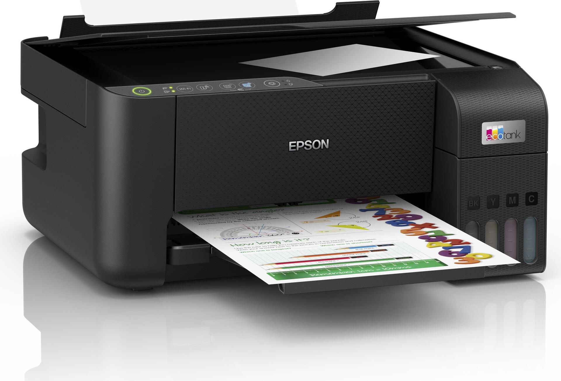 Epson Ecotank ET-2815 - Multifunktionsdrucker - Farbe - Tintenstrahl - Nachfüllbar - A4 (medien) - Bis Zu 10 Seiten/min. (drucken) - 100 Blatt - Usb,